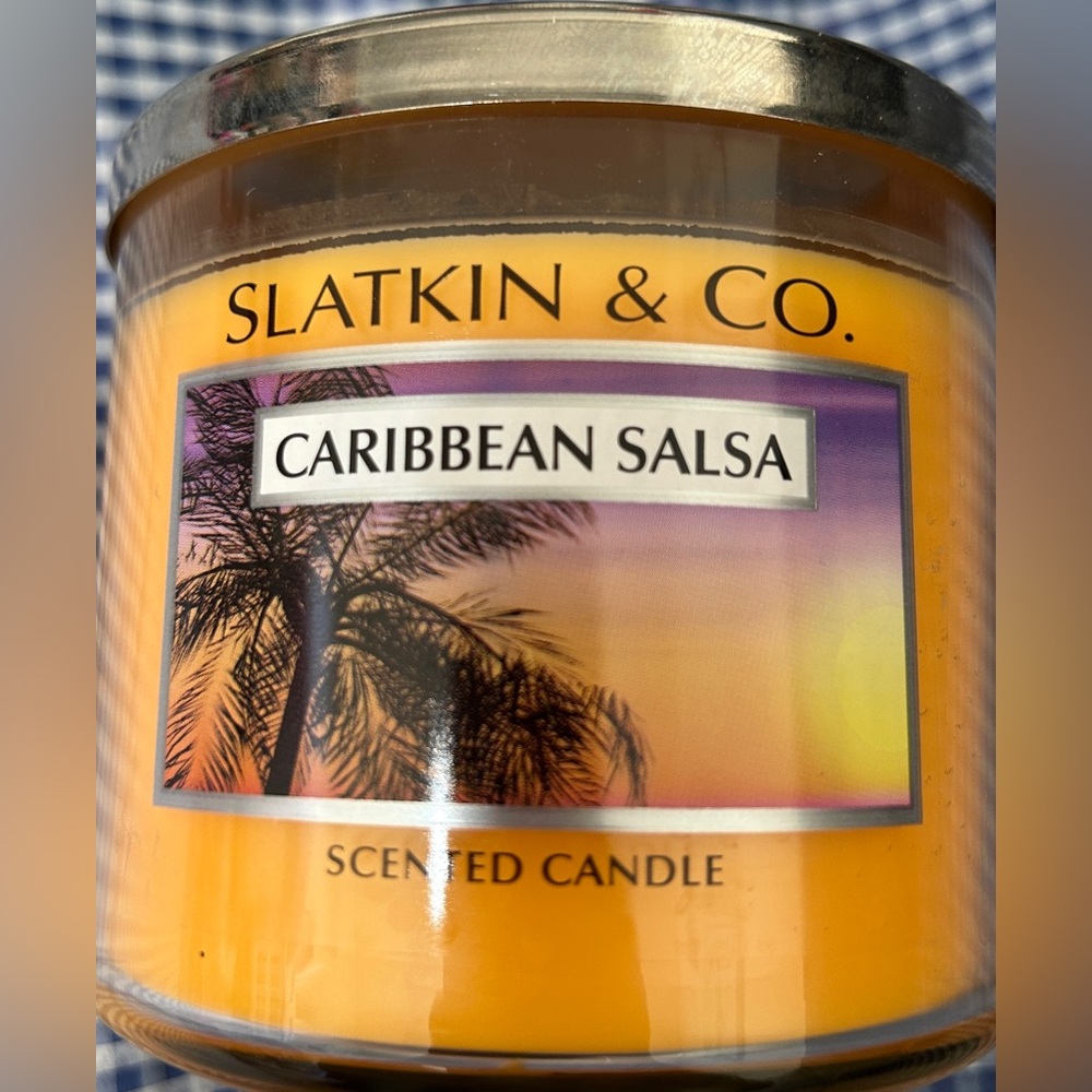 Caribbean Salsa Scented Candle - SLATKIN COLLECTORS ITEM